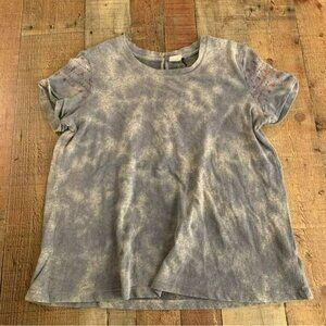 Akemi + kin anthropology short sleeve top women’s medium